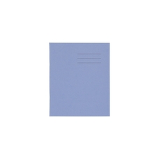 Classmates 8x6.5" Exercise Book 80 Page, 8mm Ruled With Margin, Dark Blue - Pack of 100